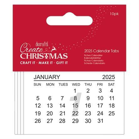 Papermania kalender 2025 10 stk